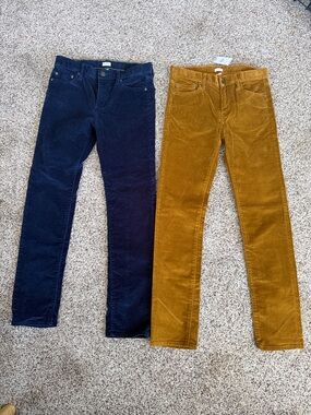 Crewcuts Navy Corduroy Pants and Brown Corduroy pants (NWT) both size 14